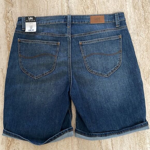 NWT Bermuda Slim Fit High Rise Lee Riders - Picture 3 of 3